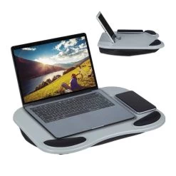 Coussin De Laptop Gris