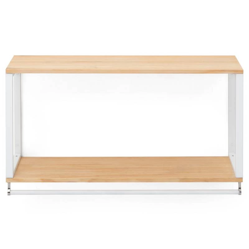 Étagère Portemanteau 30x120x55cm BL-NA 4 Étagère Portemanteau 30x120x55cm BL-NA – Image 2