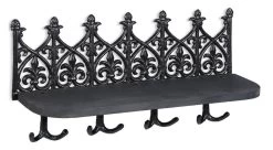 Panneau à Clés Antique Avec étagère