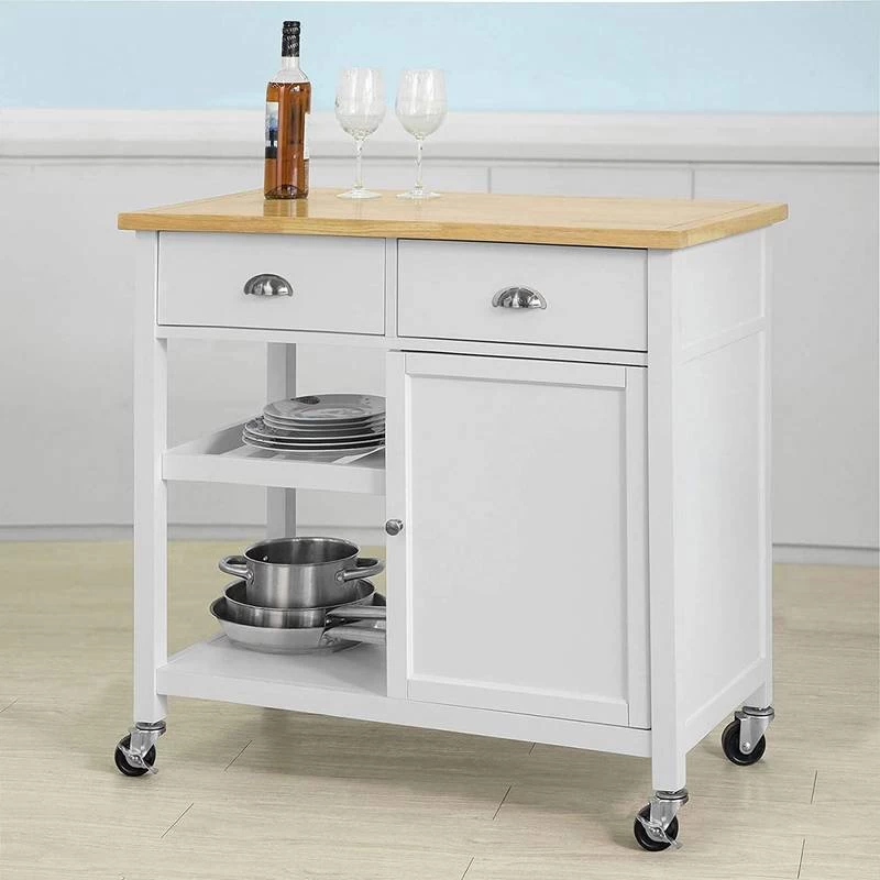 Desserte De Cuisine à Roulettes FKW62-WN 4 Desserte De Cuisine à Roulettes FKW62-WN – Image 2