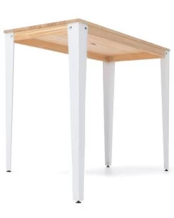Table Mange Debout Lunds 60X100 BL-NA -Mobilier Soldes b8e65624fb114912befe47a2c1caa309