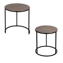 Set De 2 Bouts De Canapés Ronds Et 39