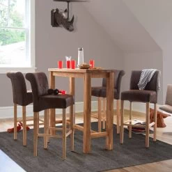 Table De Bar TimWOOD -Mobilier Soldes bartisch timwood eiche massiv geoelt 527871
