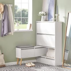 Meuble à Chaussures FSR134-W 15 Meuble à Chaussures FSR134-W -Mobilier Soldes bd457f527eb04ba1a7aabcb22780d14d