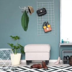 Garderobe Murale Vintage Lot De 2 Marron -Mobilier Soldes be1d2624f8034da6b422b42c1edd7d46