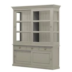 Buffet Sollerön II -Mobilier Soldes buffet solleroen pinie massiv granit messing 3416021