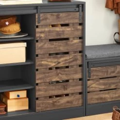 Commode à Chaussures Armoire FSB65-HG -Mobilier Soldes c013a25d36184776a066f7ed92591344