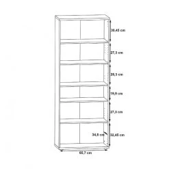 Meuble à Chaussures 2 Portes Béton CLASS -Mobilier Soldes c5acb0a97373448e887e972453d8a828