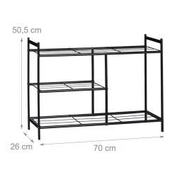 Meuble à Chaussures SANDRA 3 étagères -Mobilier Soldes c66e726837d44fb18e28c5b7e7cff395