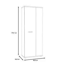Meuble à Chaussures 2 Portes Béton CLASS -Mobilier Soldes c721029ddc074168a8bb6a2c0126525e