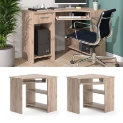 Bureau Ordinateur D'angle Odin Sonoma -Mobilier Soldes cc79a03514be49599ce122b563250524