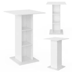 Table De Bar Redeo Blanc -Mobilier Soldes cd94b5fdfec2484597b63ec2a9ddc209