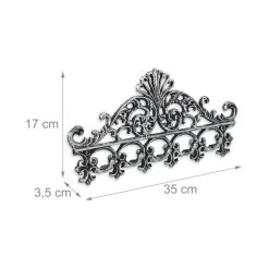 2x Porte-manteau Mural En Fonte Noir -Mobilier Soldes ce28c63688d7412a8548ca99909023ca 1