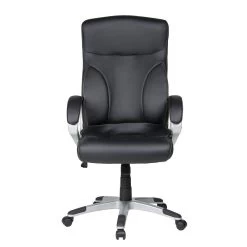 Fauteuil De Bureau Cosimo -Mobilier Soldes chefsessel cosimo kunstleder schwarz 3337565