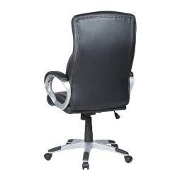 Fauteuil De Bureau Cosimo -Mobilier Soldes chefsessel cosimo kunstleder schwarz 3337581