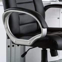 Fauteuil De Direction Steve II 19 Fauteuil De Direction Steve II -Mobilier Soldes chefsessel steve ii kunstleder schwarz 3374905