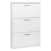Meuble Chaussures Décor Blanc - TIDY -Mobilier Soldes d2a805195f83495b9b64a293a9d73254