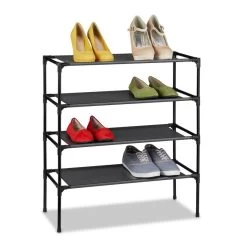 Étagère à Chaussures 4 Niveaux 26 Étagère à Chaussures 4 Niveaux -Mobilier Soldes d72db872b79c4f229cfa6a0b4962c561