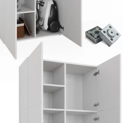 Armoire Multifonction Ingo Blanche 13 Armoire Multifonction Ingo Blanche -Mobilier Soldes da4456287a034d7fb4fad07b3e569c5a