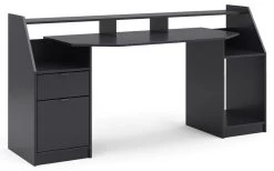 Bureau D'ordinateur Joel 180cm Noir