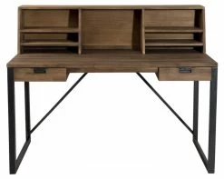 Bureau 2 Tiroirs Avec étagères