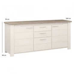 Buffet Effet Frêne Blanchi Chêne Gris -Mobilier Soldes ddcd9c96b2d348229bf36f529e304a80