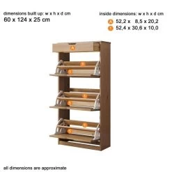 Meuble à Chaussures Mestre -Mobilier Soldes dec4f3a22c424433ab8b1cd903e8ae1c