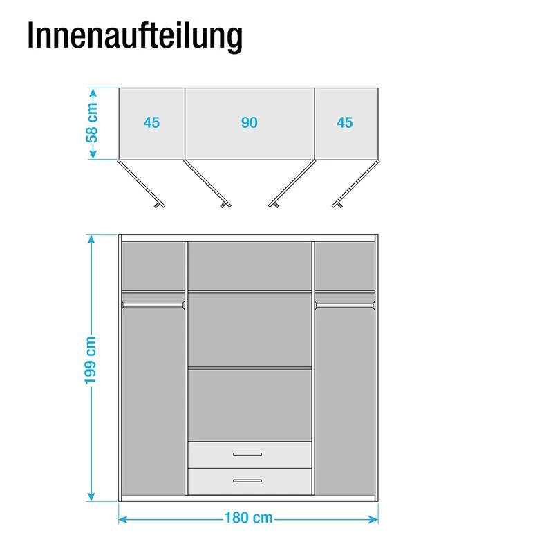 Armoire à Portes Battantes Nicu 7 Armoire à Portes Battantes Nicu – Image 5