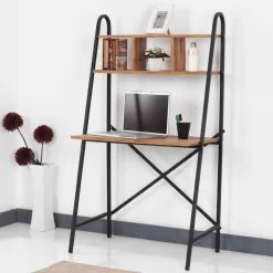 Bureau à étagère Bogense -Mobilier Soldes e13b0edefd834f9e903aef3d4242ca32