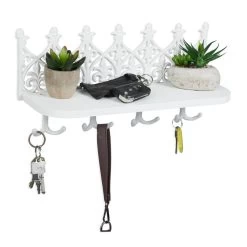 Panneau à Clés Antique Avec étagère -Mobilier Soldes e23249b84ec346d9bd261a0d2d9c6a3a