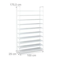 Étagère à Chaussures XXL 50 Paires -Mobilier Soldes e594b3c06d1141199cc75b712b39e0b9