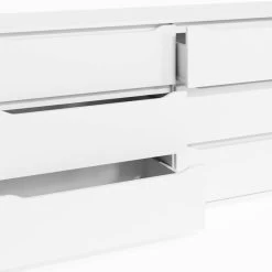 Commode Ruben 160cm Blanc -Mobilier Soldes e64a65aee66c4b038af644b0f87e81bb