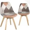 Chaise Patchwork LAO (lot De 2)