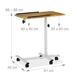 Table De Lap Top Sur Roulettes -Mobilier Soldes e7fbb5c2da764377b14efc014d32bb02