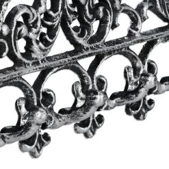 4x Portemanteaux Muraux En Fonte Argenté -Mobilier Soldes e911938cdbae49d9bfaf169797b67380