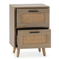 Table Chevet Dalia 2 Tiroirs Chêne -Mobilier Soldes ea0f0f6643ce4d16a649ab7ab20ac07f