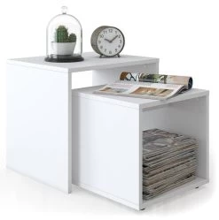 Table D'appoint Blanc Ensemble De 2 -Mobilier Soldes ea7568130aa6442cb7d1c71704b5ba96.cropped 61 45 906 915.processed