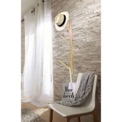 Porte Manteau Mural à Fixer En Bois -Mobilier Soldes ee0687e61f4e41a0a4e39154bab61b6c