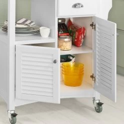 Desserte Sur Roulettes FKW37-W -Mobilier Soldes ef02da1d42aa4e7da39bf19fa4e7be41