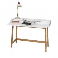 Bureau Design Compact Blanc -Mobilier Soldes ef1baa30ebc34c75a9359ee67cc07a56