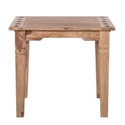Table Bombay (avec Rallonges) -Mobilier Soldes esstisch bombay i mit ansteckplatten sheesham massiv natur 3469381