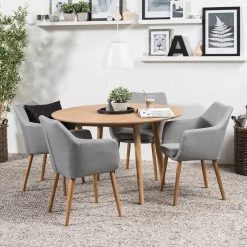 Table Nelanas -Mobilier Soldes esstisch nelanas eiche 4066008