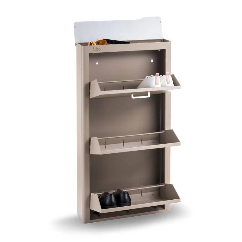 Meuble à Chaussures KIBO 3 Compartiments 18 Meuble à Chaussures KIBO 3 Compartiments – Image 16