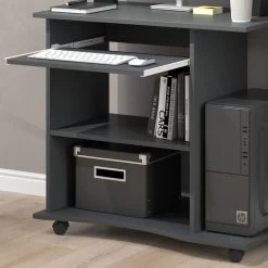 Bureau Ordinateur Harm Anthracite -Mobilier Soldes f3ce80d7a84e46d5874eba4ea351761f