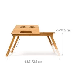 Table Pliante Ordinateur Portable Bambou -Mobilier Soldes f44b9e95d09d476886e86c511ada675e