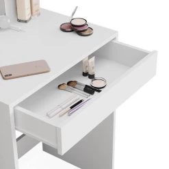 Coiffeuse Isabelle Avec Tabouret Et LED -Mobilier Soldes f9e1e799a71d47be97d6b28f3f2ebeed