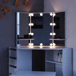 Coiffeuse D'angle Arielle (3 éléments) -Mobilier Soldes faa622935f33478f84a236a0ce021c7b