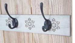 Vestaire Mural HWC-C89 Home Shabby 24 Vestaire Mural HWC-C89 Home Shabby -Mobilier Soldes faf81fe133ac4bfeaa95916d3fdd3a57