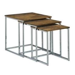 Table Gigogne Lot De 3 Bois -Mobilier Soldes fba38522782943dcafb99a512264ca90