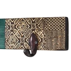 Porte-manteaux Mural Goa 11 Porte-manteaux Mural Goa -Mobilier Soldes garderobenleiste goa akazie mango teilmassiv mehrfarbig 4998044